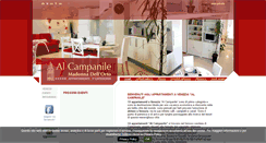 Desktop Screenshot of alcampanile-madonnadellorto.com